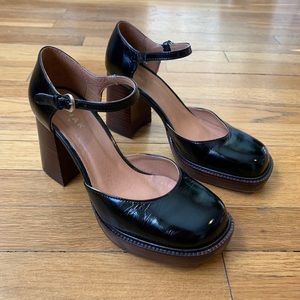 Jonak Paris Platform Mary Jane Heels